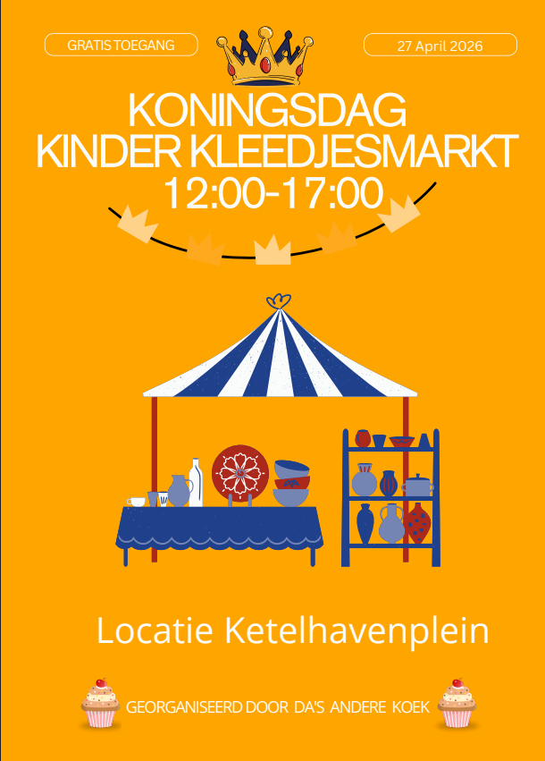Koningsdag kleedjesmarkt 2026